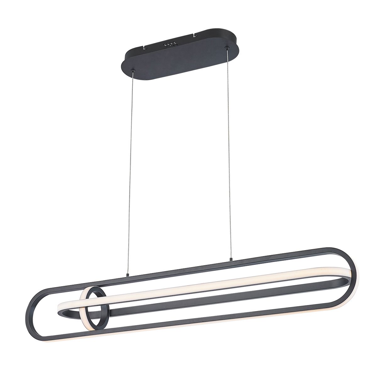 Quintiesse Demark Linear Pendant - Matte Black