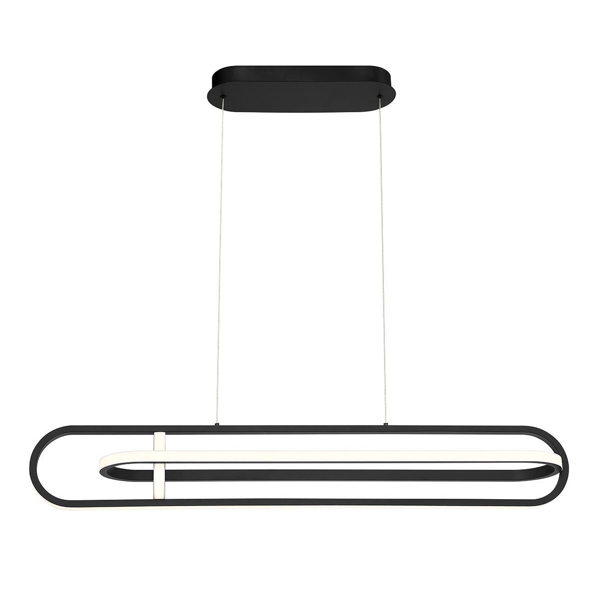 Quintiesse Demark Linear Pendant - Matte Black