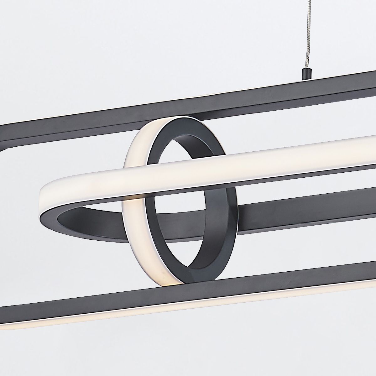 Quintiesse Demark Linear Pendant - Matte Black