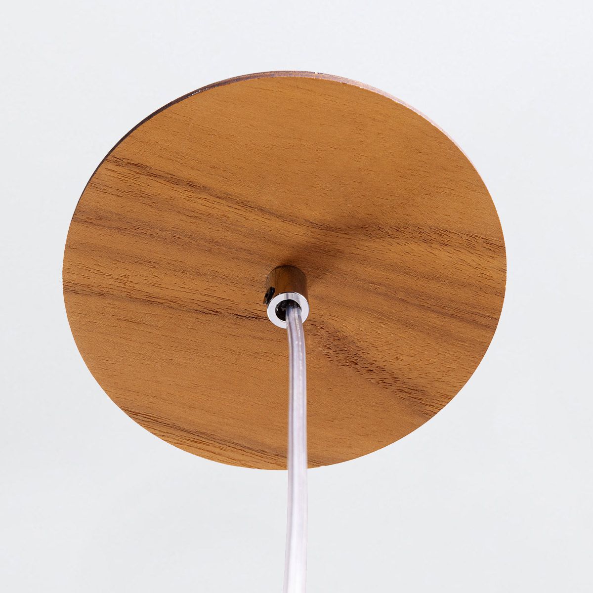 Quintiesse Diamond Pendant Light - Teak Veneer