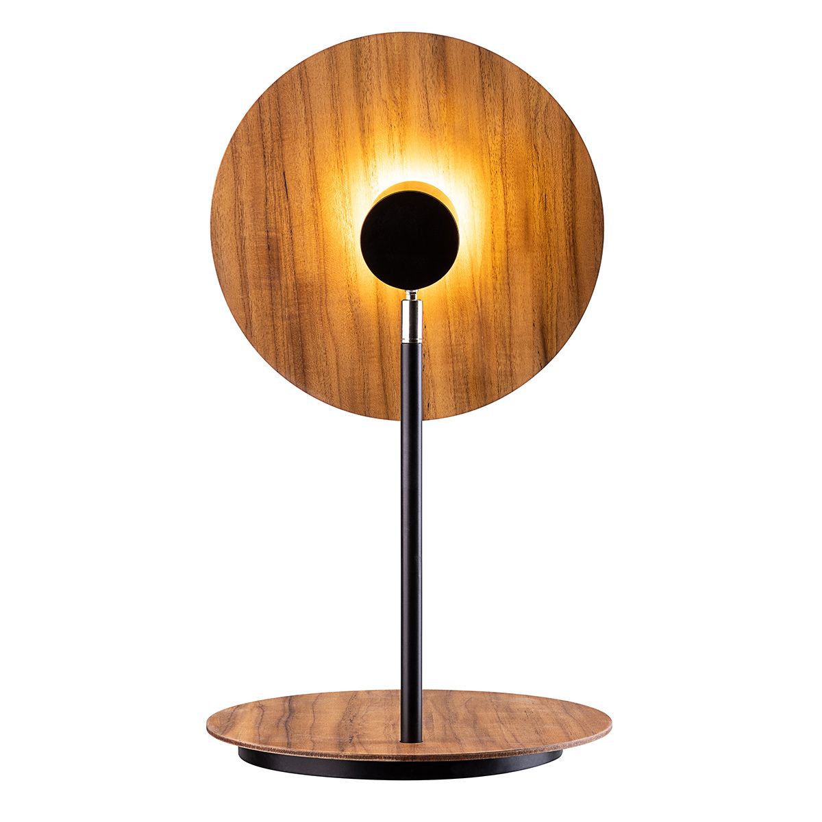 Quintiesse Dot Table Lamp - Teak Veneer