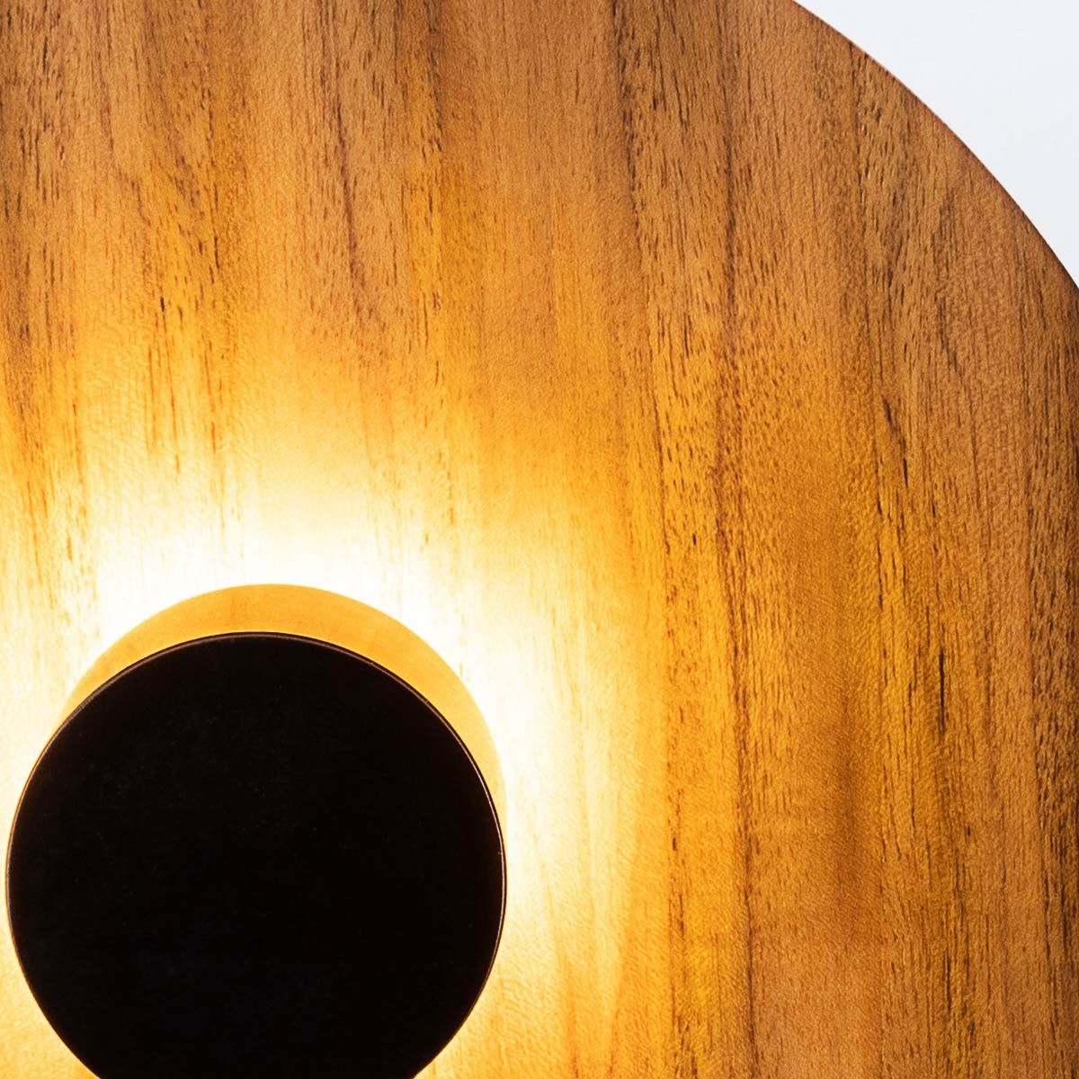 Quintiesse Dot Table Lamp - Teak Veneer