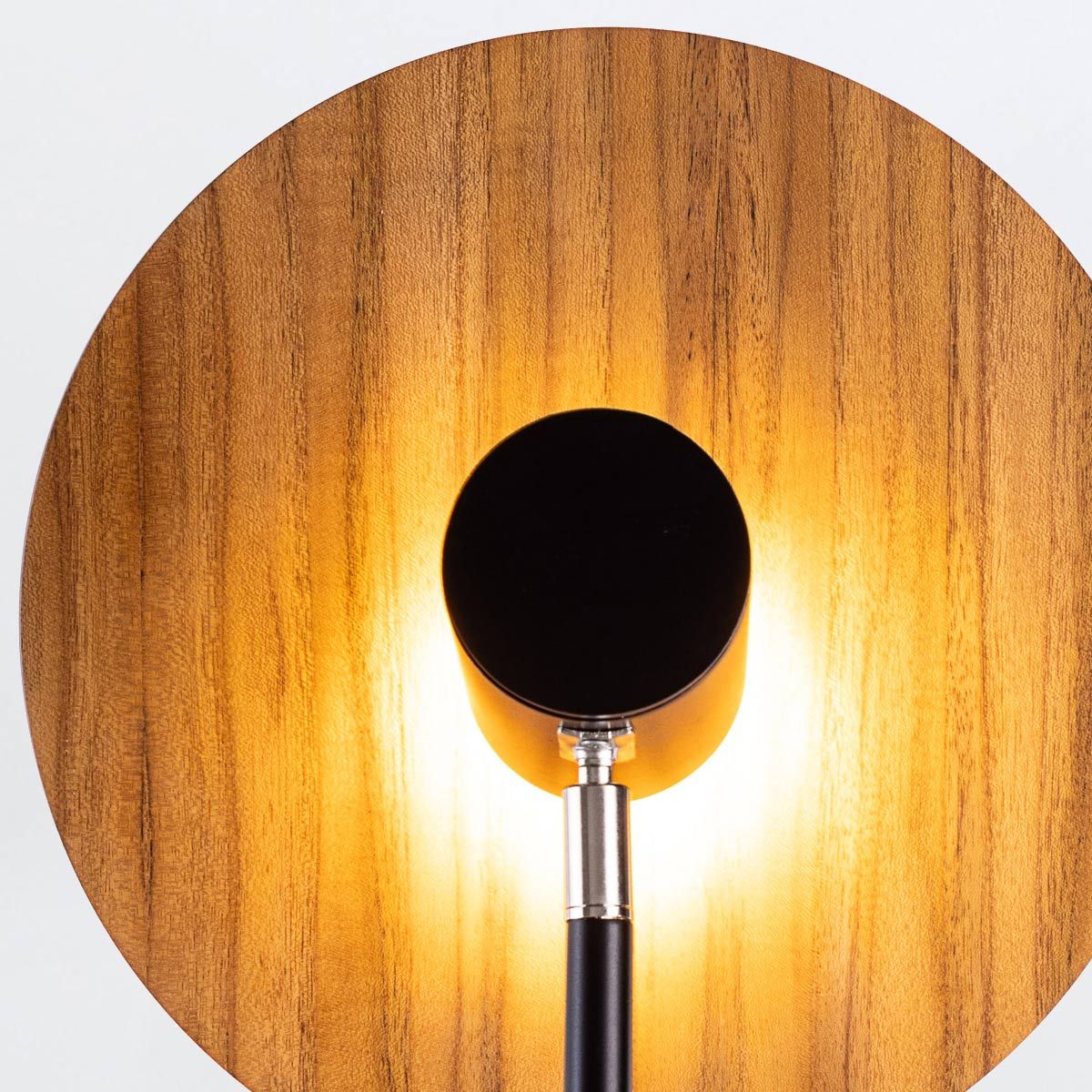 Quintiesse Dot Wall Light - Teak Veneer