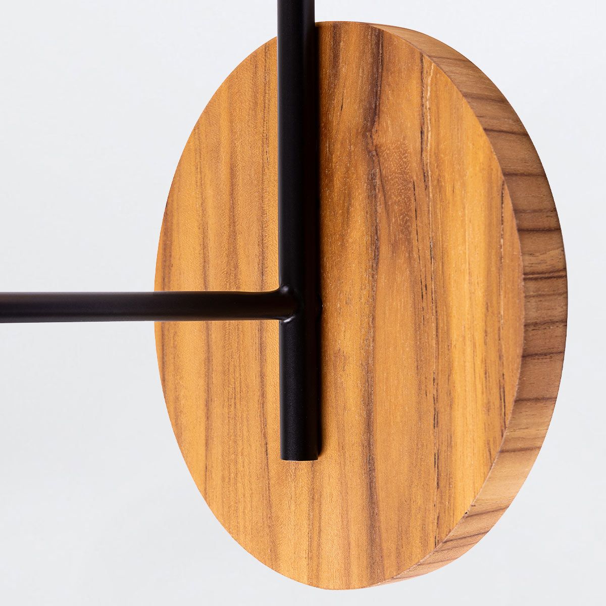 Quintiesse Dot Wall Light - Teak Veneer