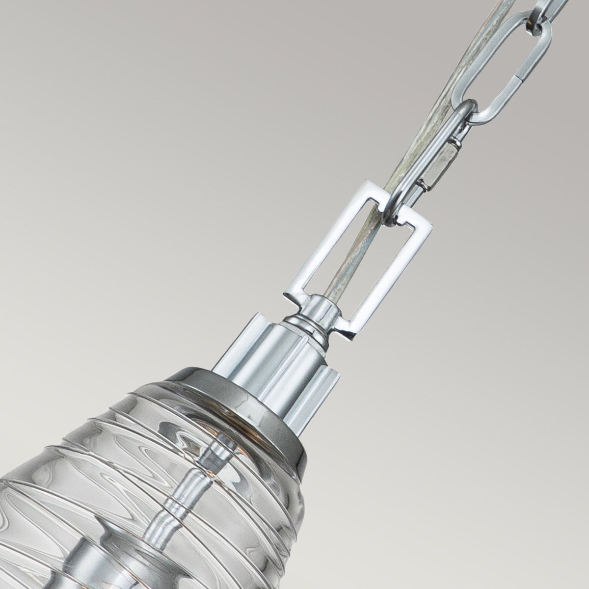 Quintiesse Elmore Single Pendant - Polished Chrome