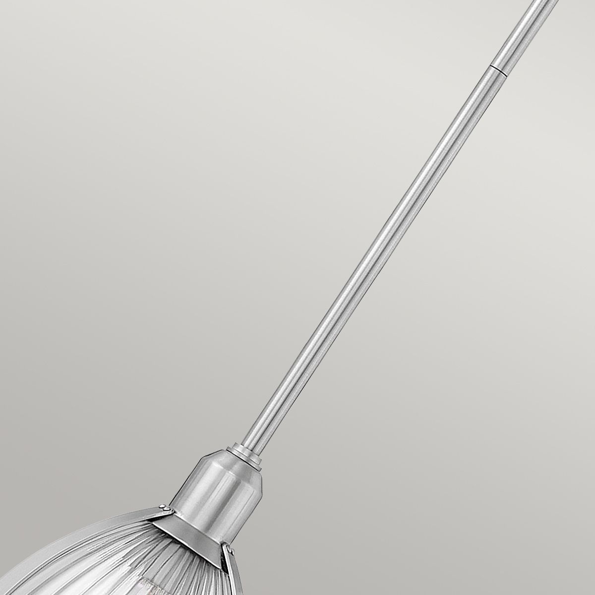 Quintiesse Elroy Single Pendant - Brushed Nickel
