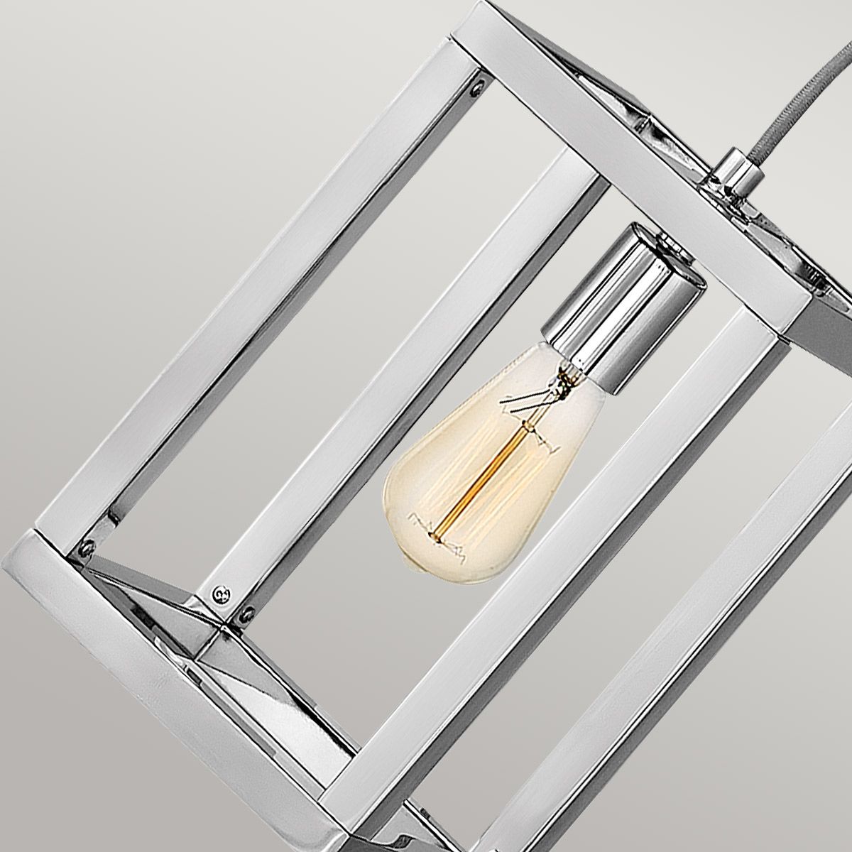 Quintiesse Ensemble Single Pendant / Wall Light - Polished Nickel