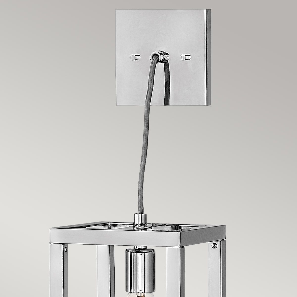 Quintiesse Ensemble Single Pendant / Wall Light - Polished Nickel