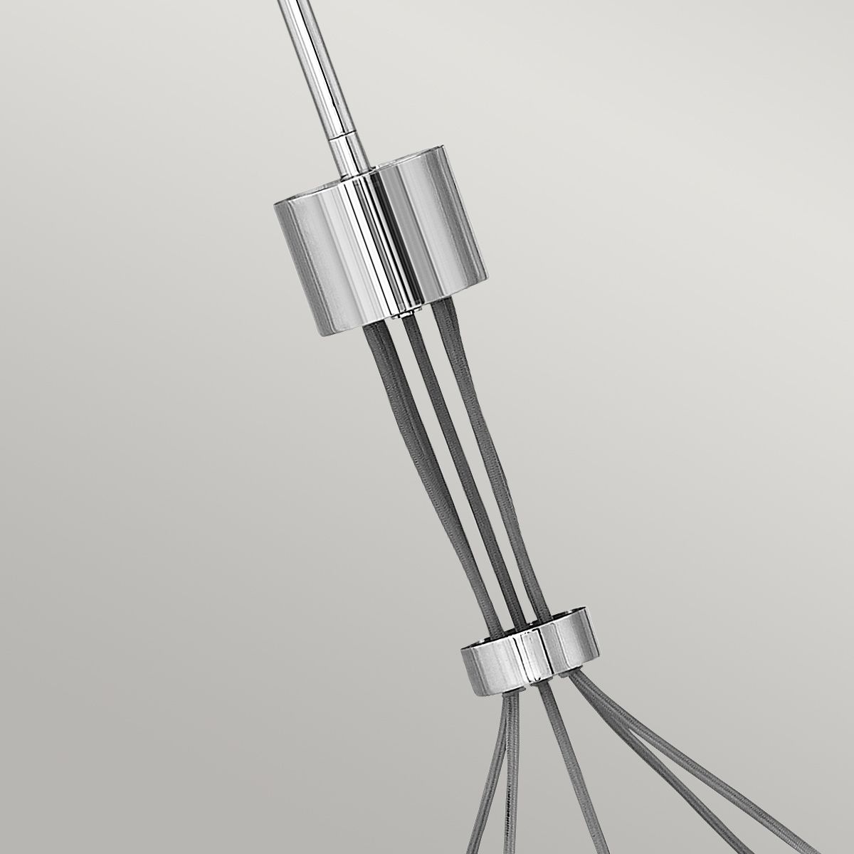 Quintiesse Ensemble 5 Light Pendant - Polished Nickel