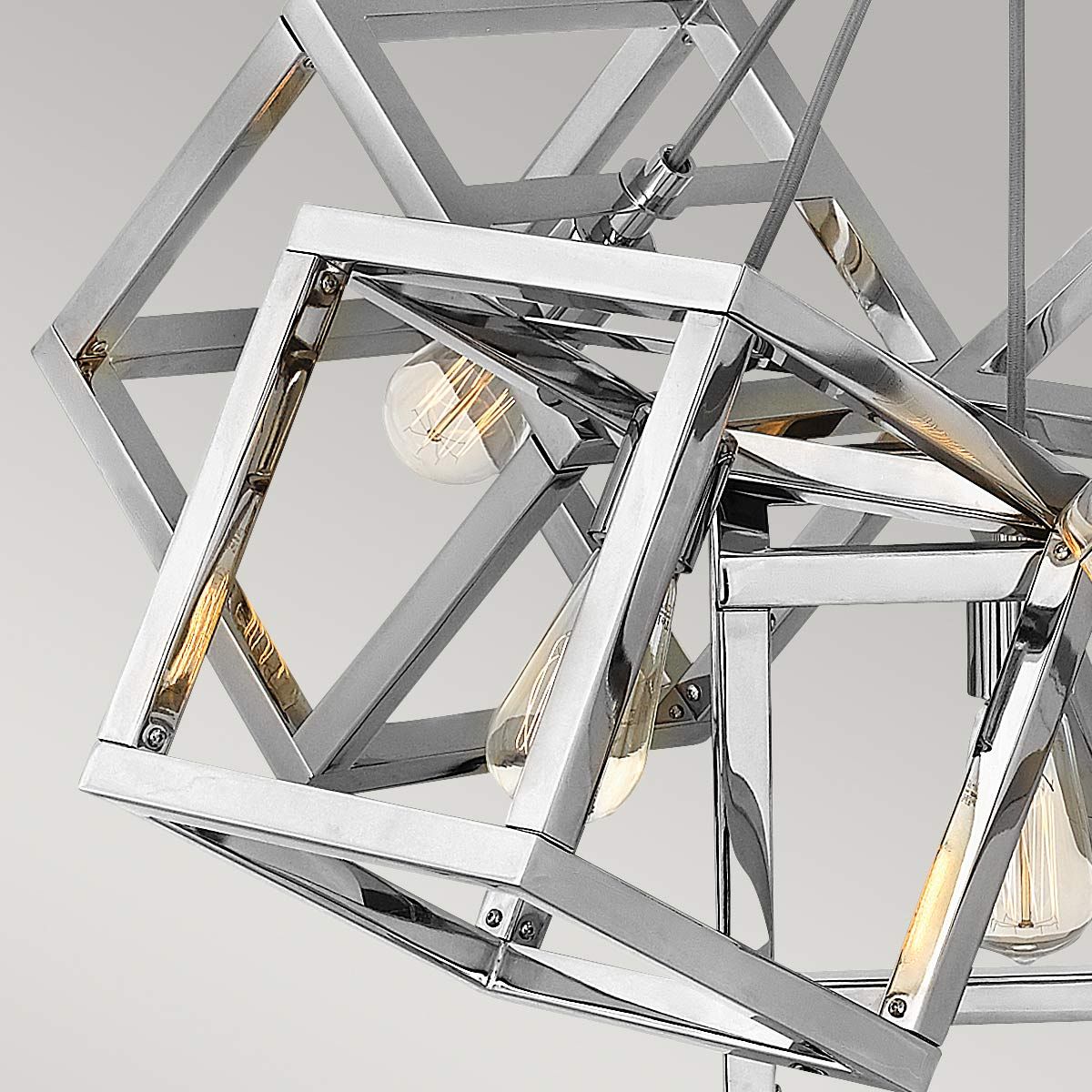 Quintiesse Ensemble 5 Light Pendant - Polished Nickel