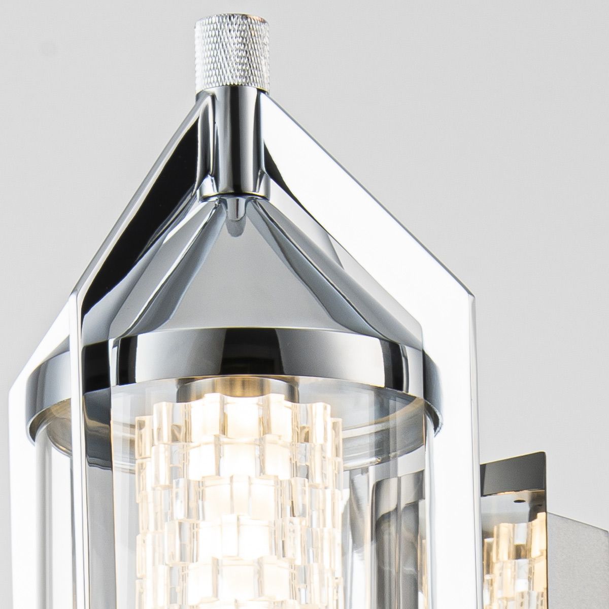 Quintiesse Espada Tall Wall / Above Mirror Light - Polished Chrome