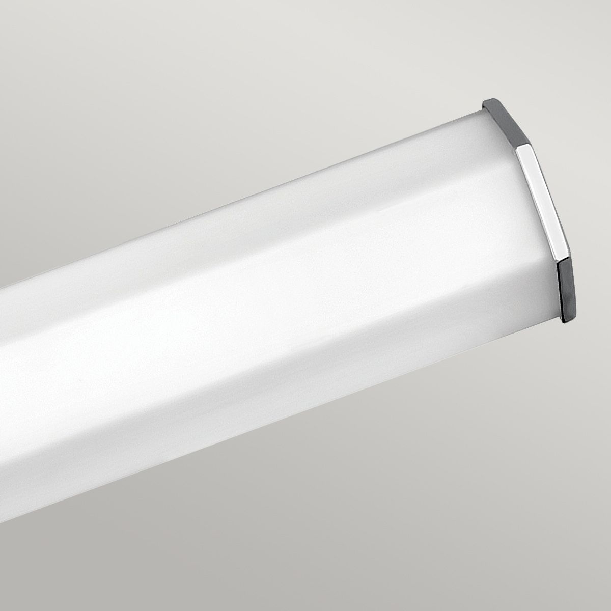 Quintiesse Facet Dual LED Bathroom Wall Light - Polished Chrome