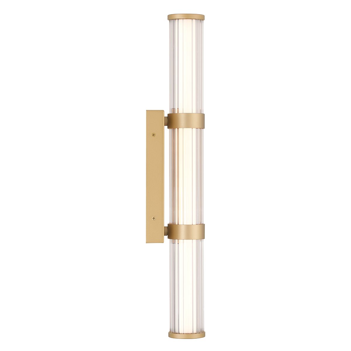 Quintiesse Fayton Medium LED Wall Light - Matte Gold
