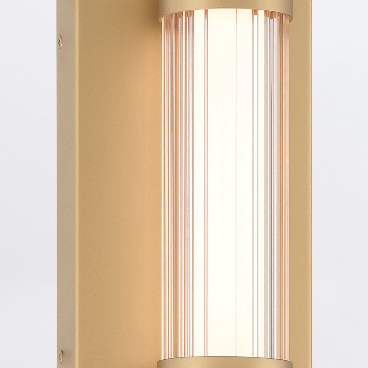Quintiesse Fayton Medium LED Wall Light - Matte Gold