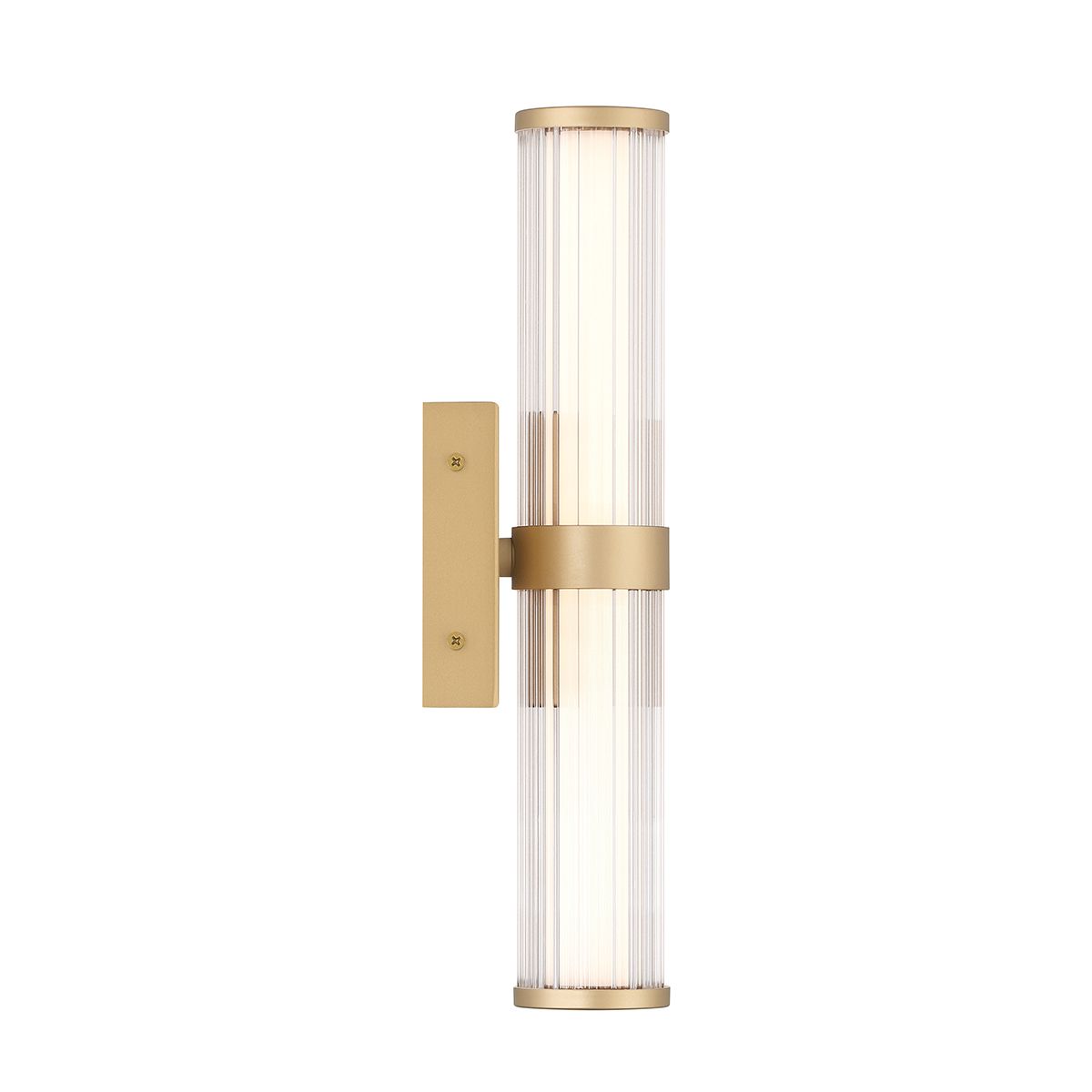 Quintiesse Fayton Small LED Wall Light - Matte Gold