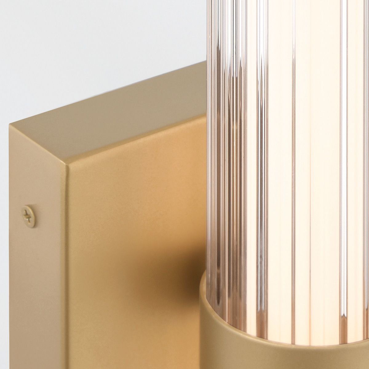 Quintiesse Fayton Small LED Wall Light - Matte Gold