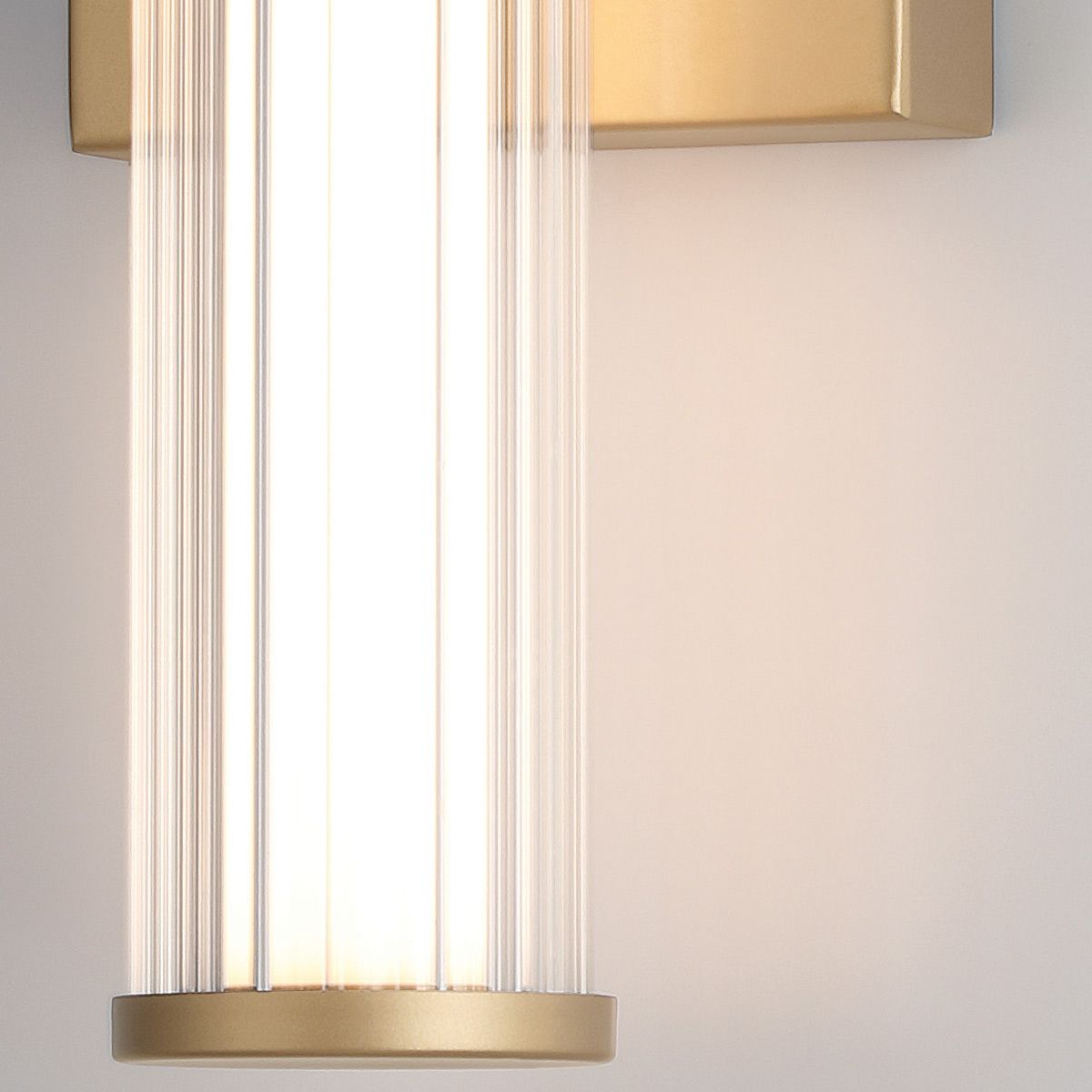 Quintiesse Fayton Small LED Wall Light - Matte Gold