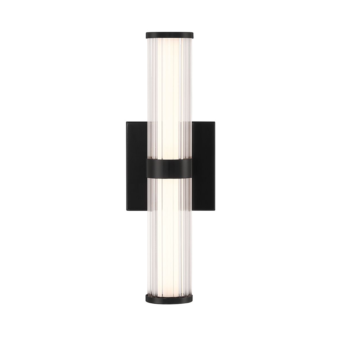 Quintiesse Fayton Small LED Wall Light - Matte Black