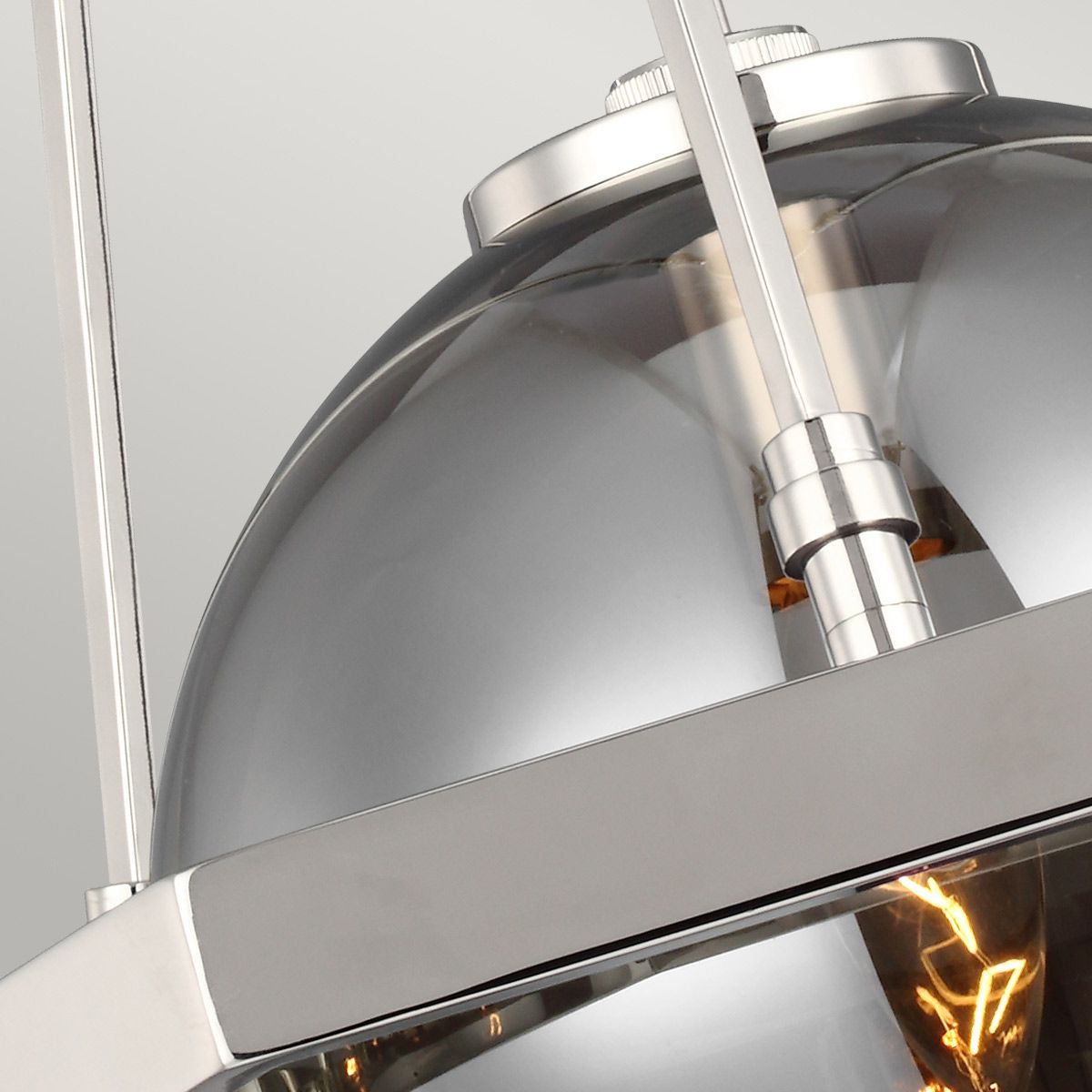 Quintiesse Harper Single Pendant - Polished Nickel