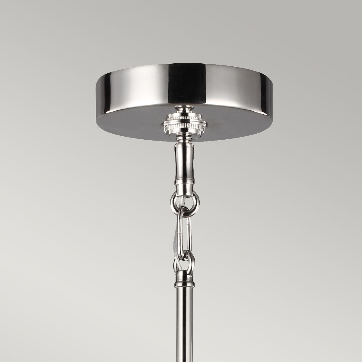 Quintiesse Harper 7 Light Chandelier - Polished Nickel