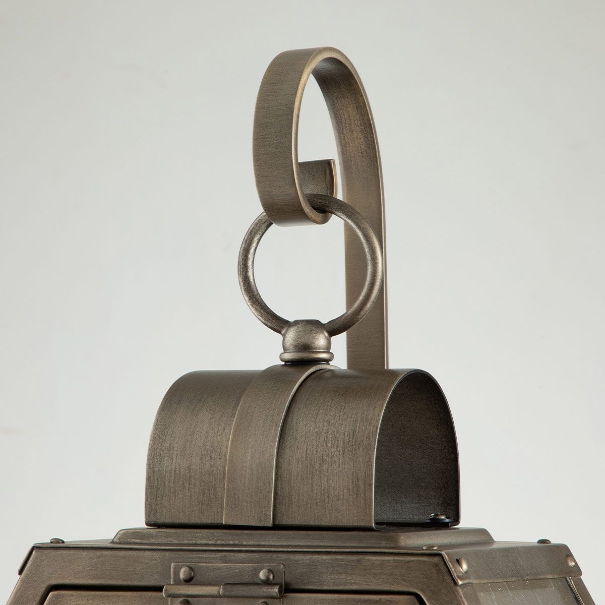 Quintiesse Heath Single Medium Wall Lantern - Burnished Bronze