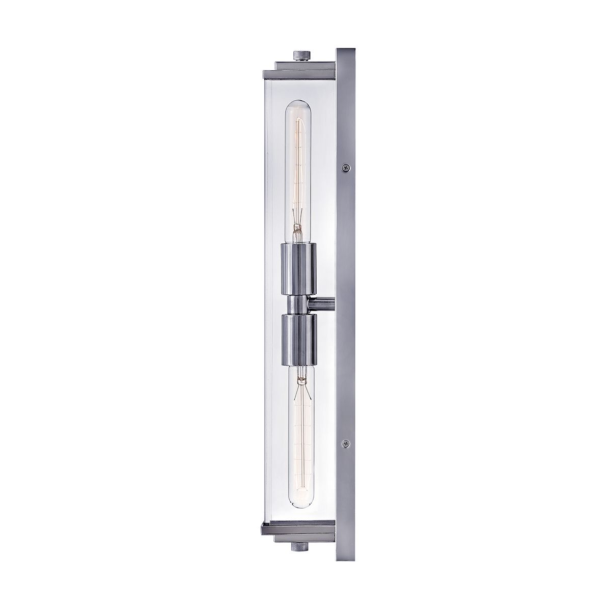 Quintiesse Henri 2 Light Wall Light - Polished Chrome