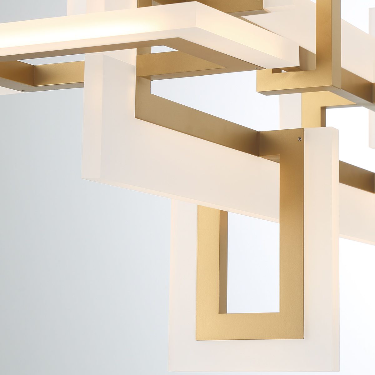 Quintiesse Inizio Linear Pendant Medium - Matte Gold