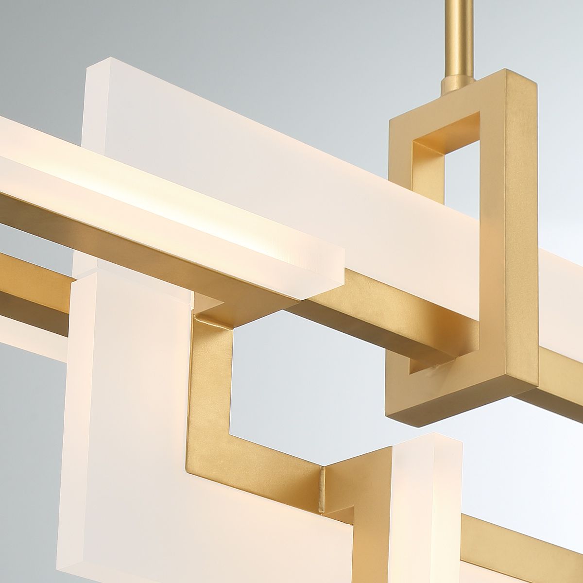 Quintiesse Inizio Linear Pendant Small - Matte Gold