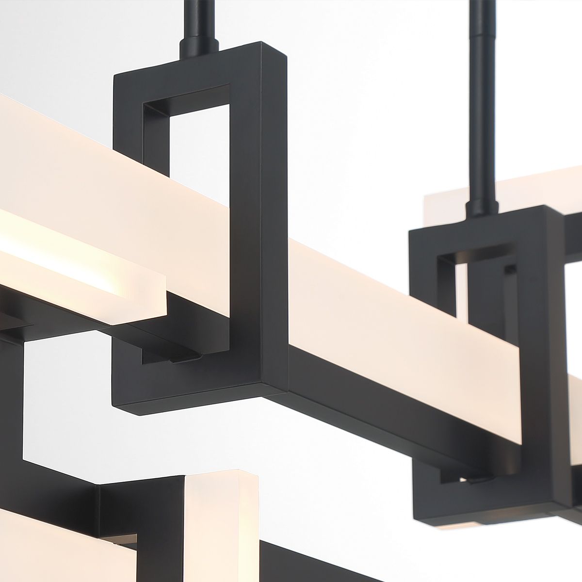 Quintiesse Inizio Linear Pendant Small - Matte Black