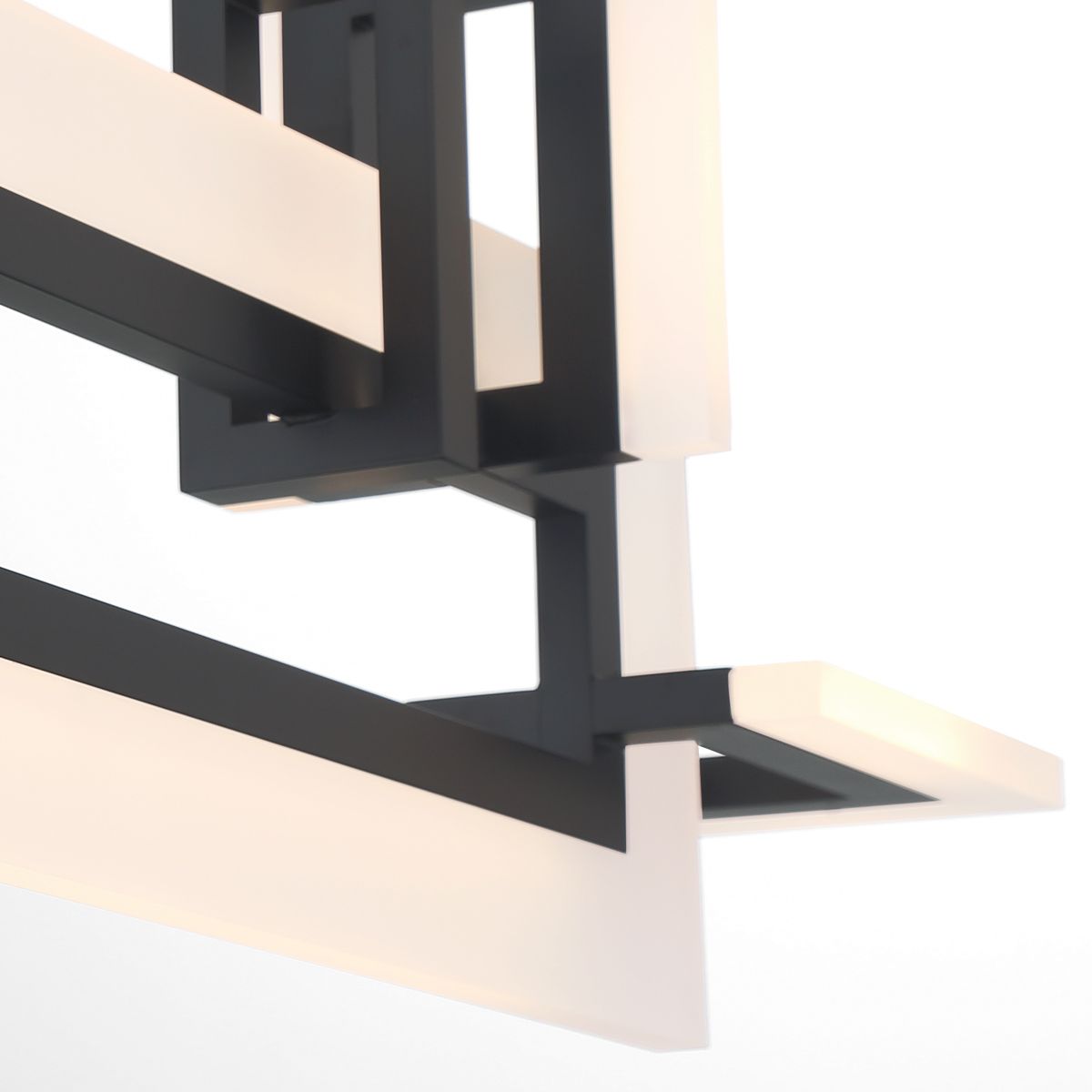 Quintiesse Inizio Linear Pendant Small - Matte Black