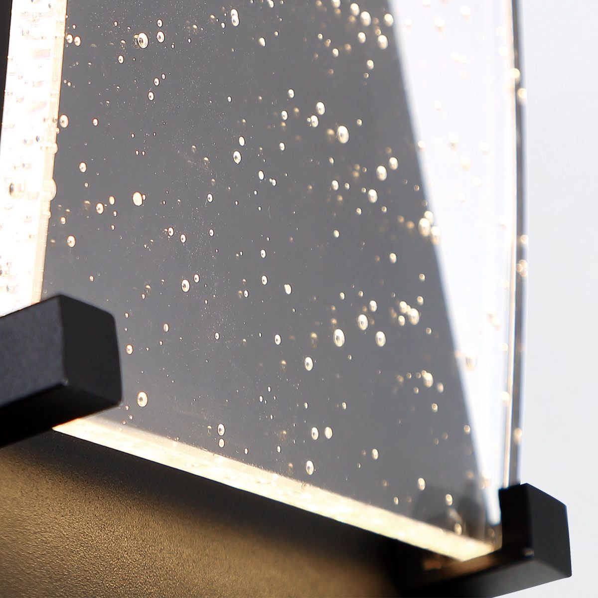 Quintiesse Kabo Outdoor Wall Light Medium - Powder Coat Black