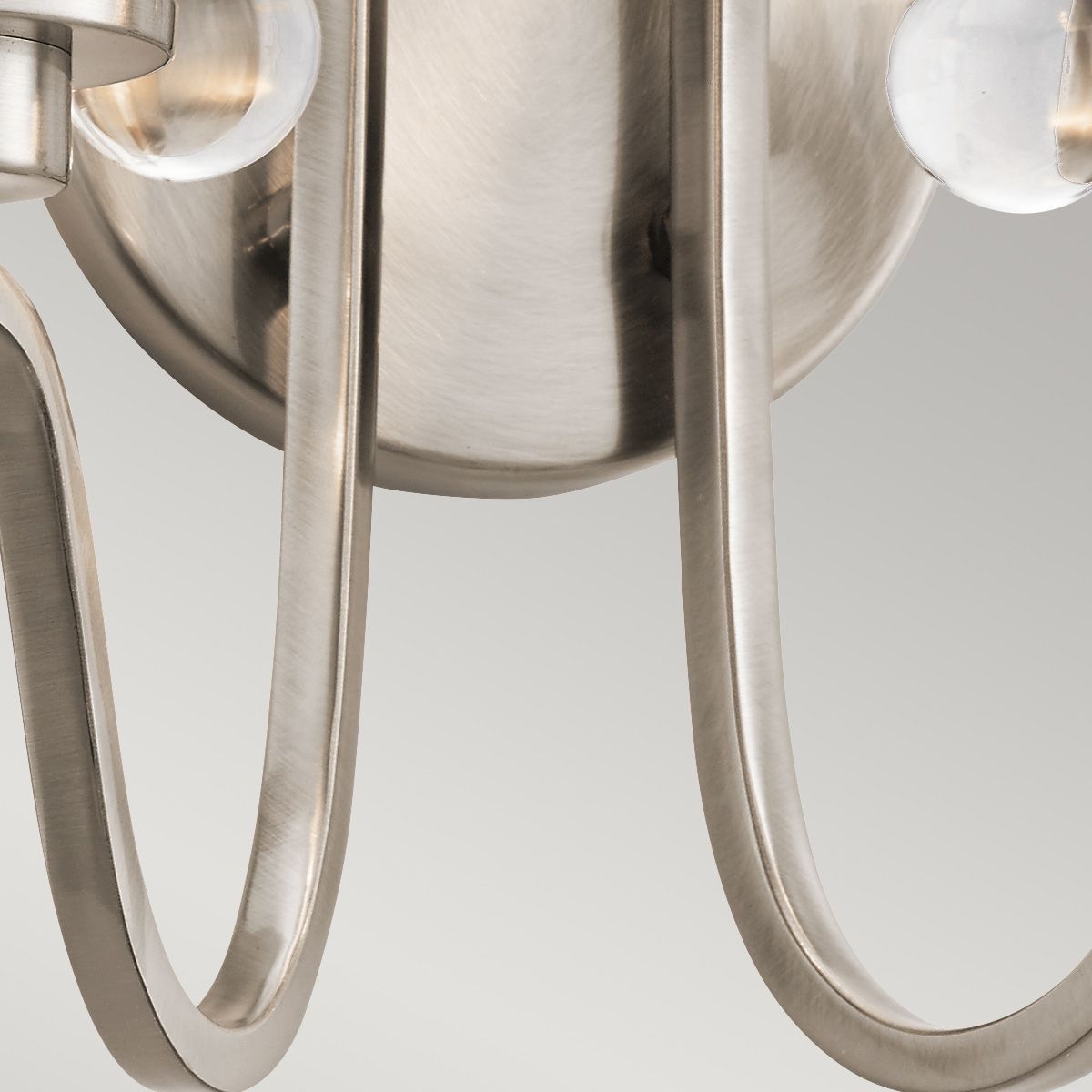 Quintiesse Karlee 2 Light Wall Light - Classic Pewter