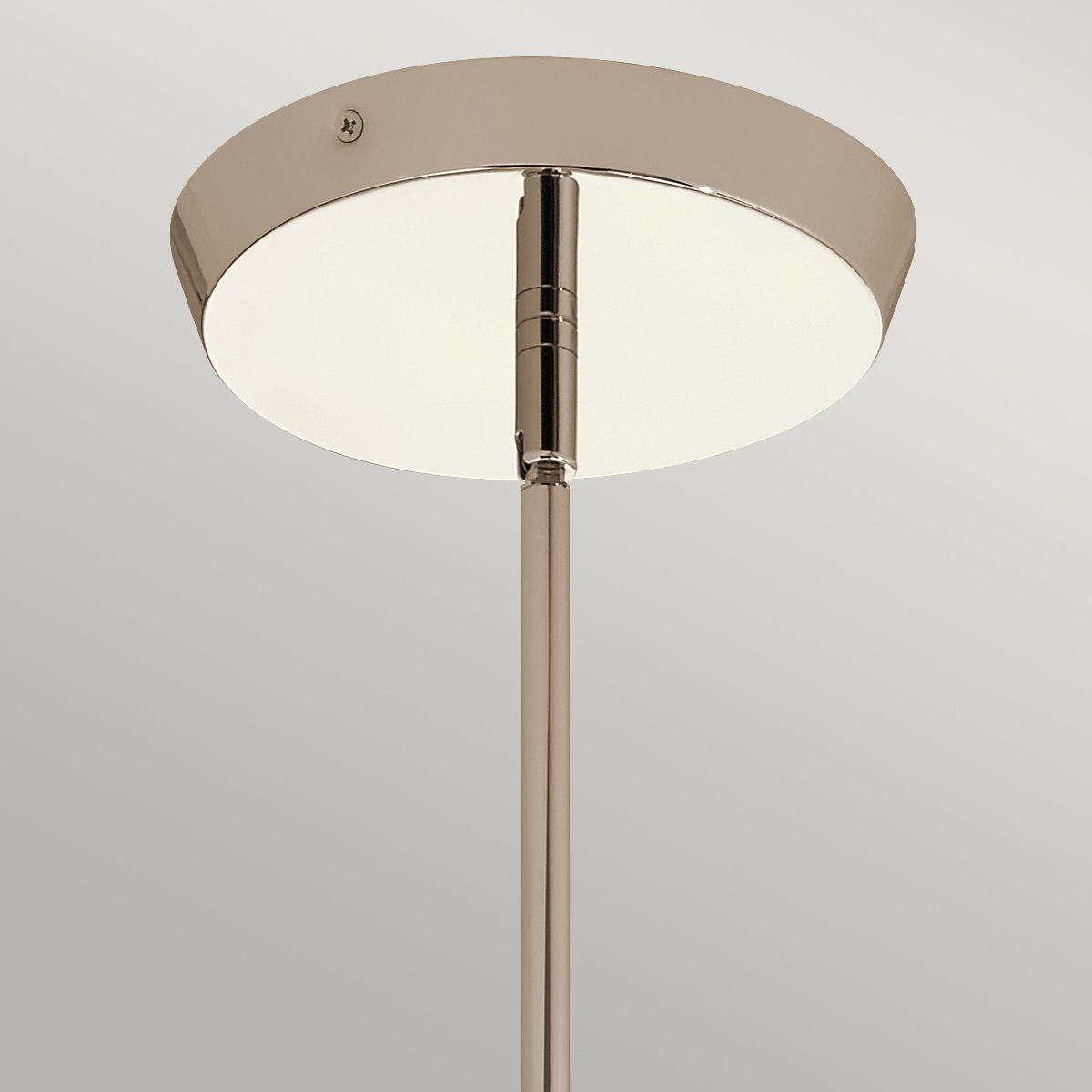 Quintiesse Kayva LED 9 Light 4 Arm Chandelier - Polished Nickel
