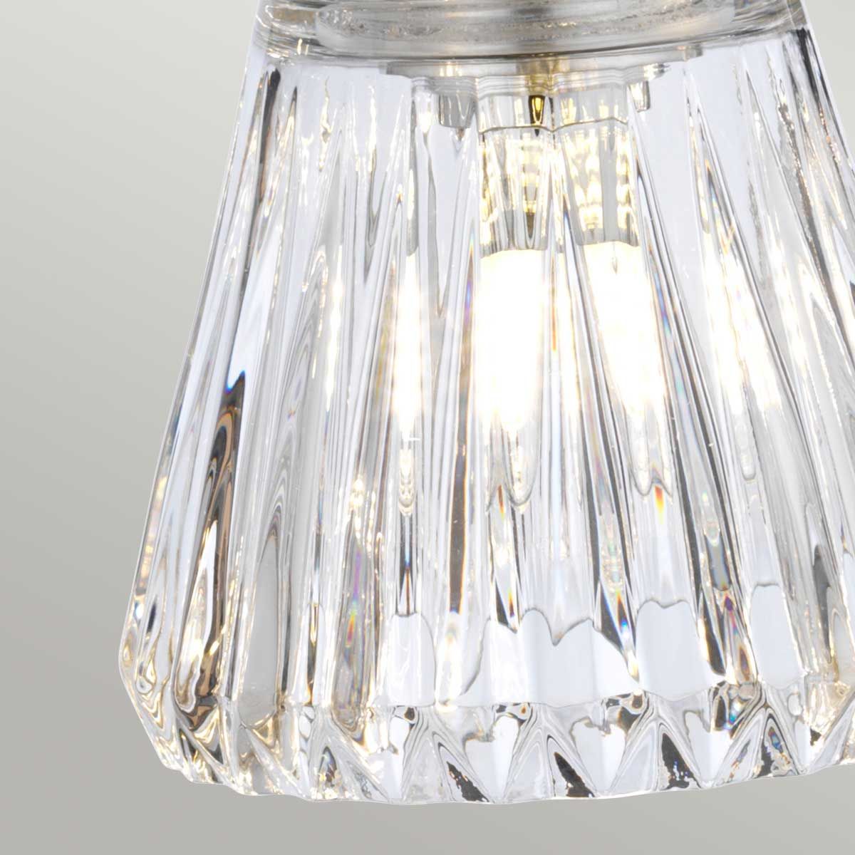 Quintiesse Keynes 4 Light Bathroom Wall Light - Polished Chrome