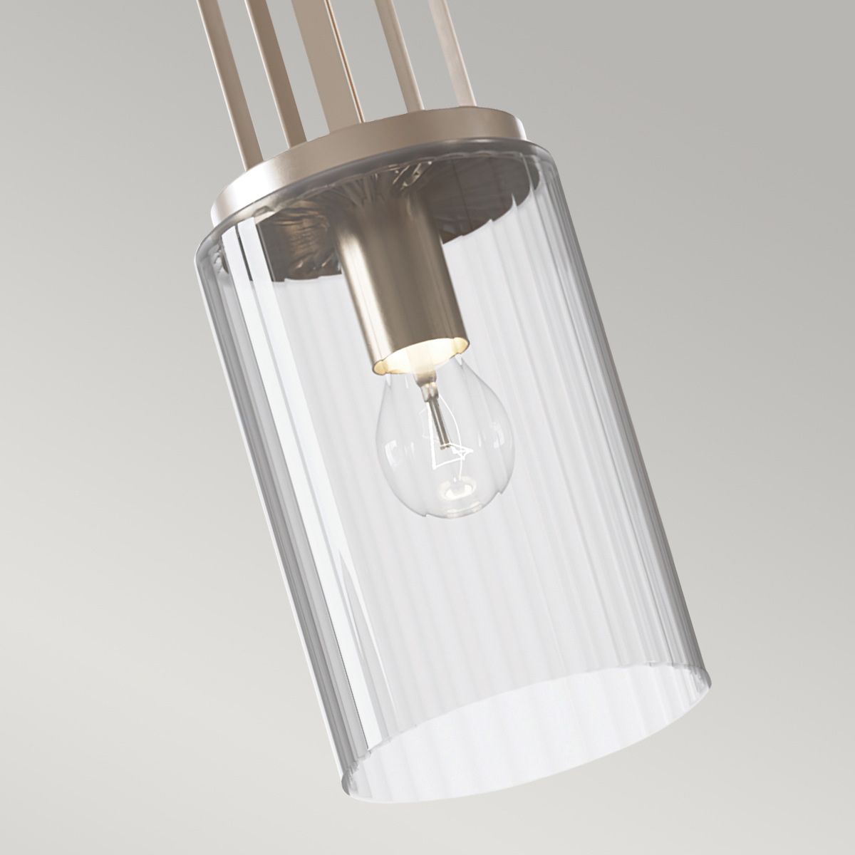 Quintiesse Kimrose Single Mini Pendant - Polished Nickel