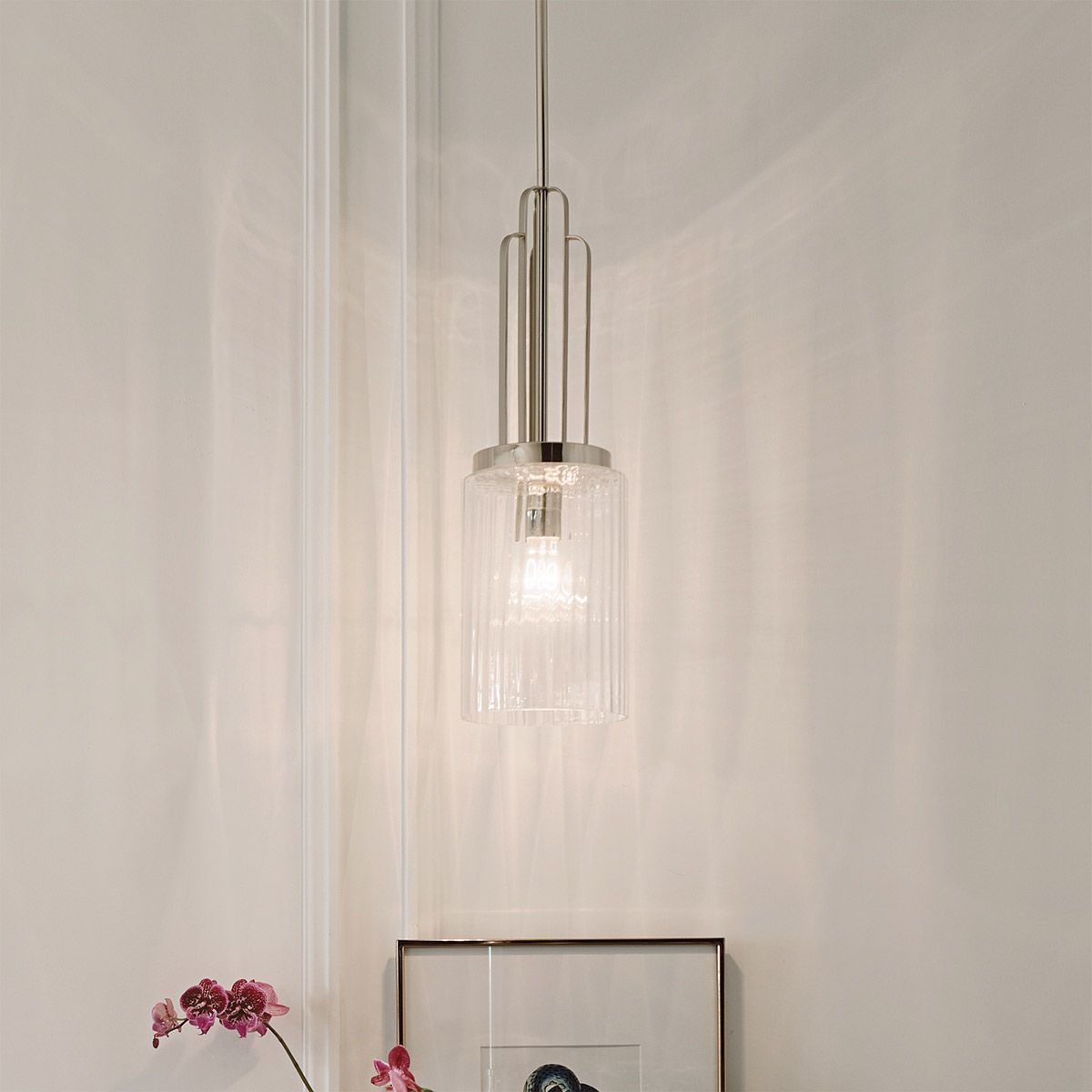 Quintiesse Kimrose Single Mini Pendant - Polished Nickel