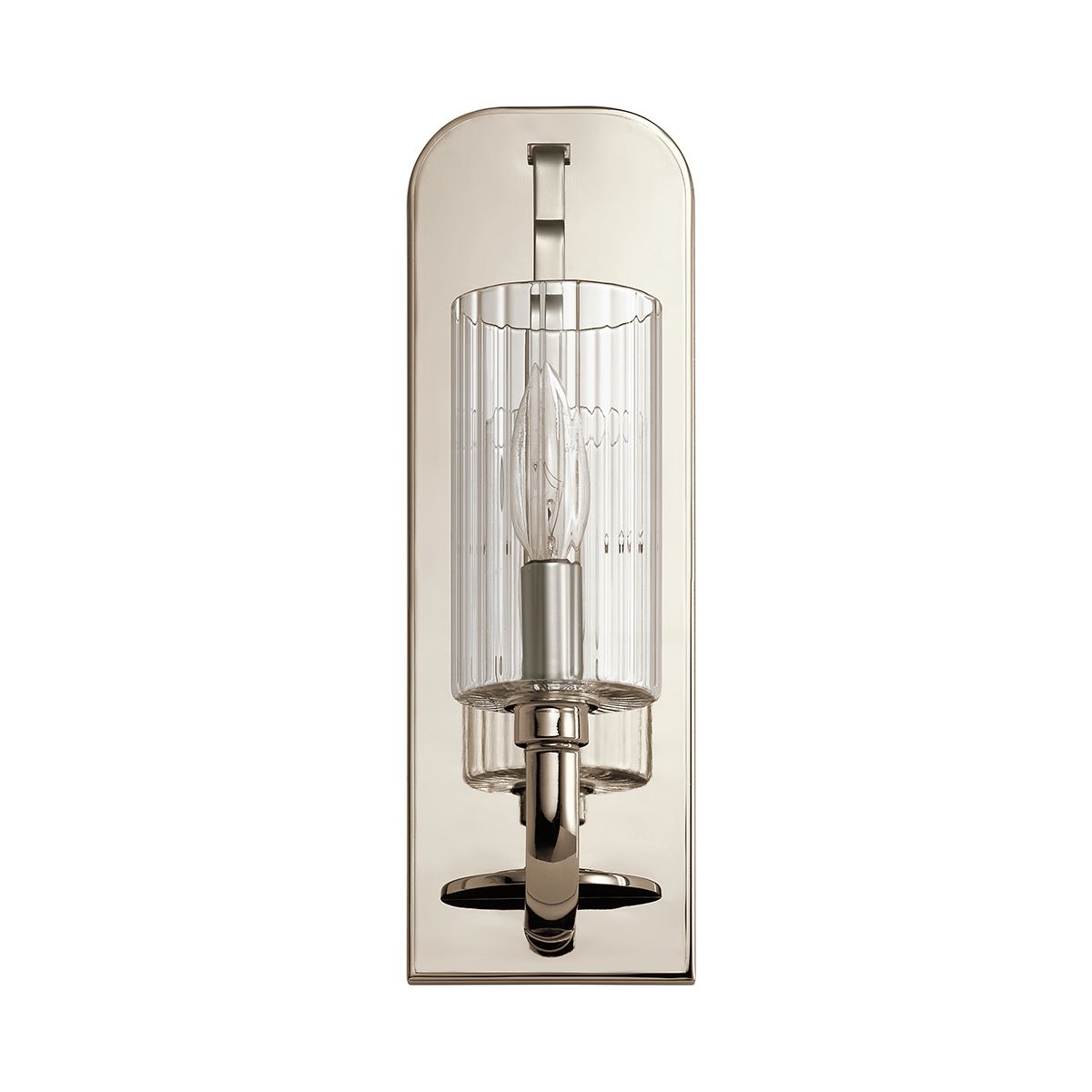 Quintiesse Kimrose Single Wall Light - Polished Nickel