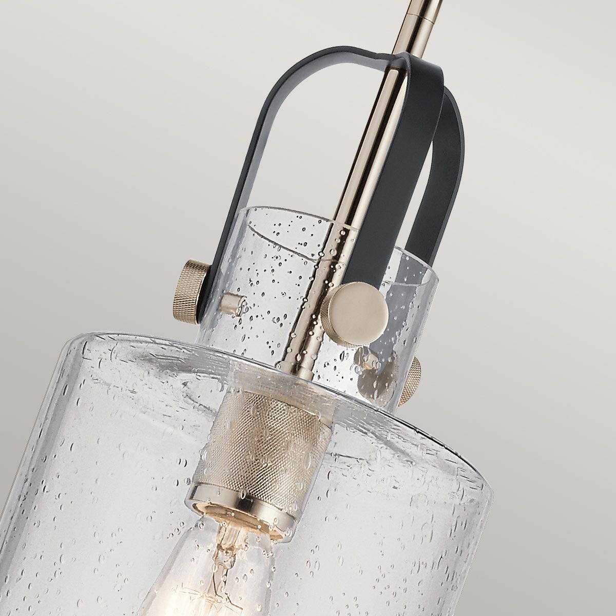 Quintiesse Kitner Single Pendant - Polished Nickel