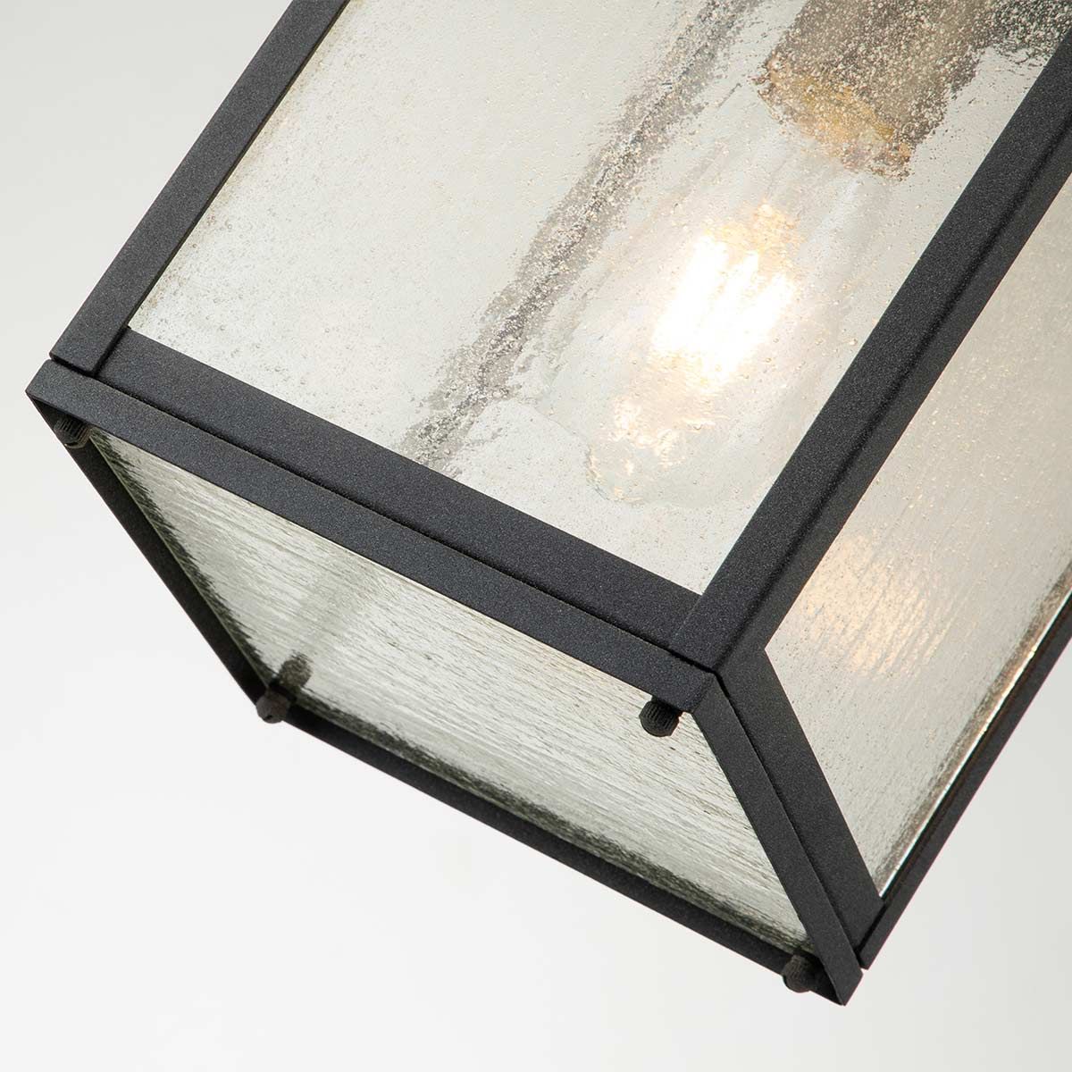 Quintiesse Lahden Single Chain Lantern - Weathered Zinc