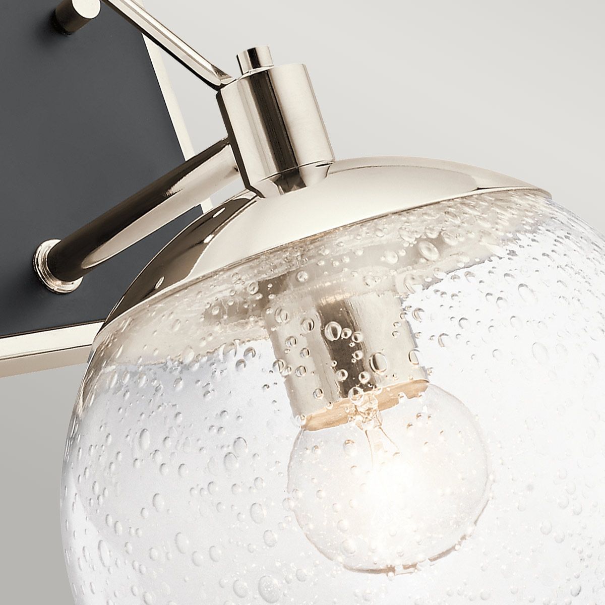 Quintiesse Marilyn Single Wall Light - Polished Nickel