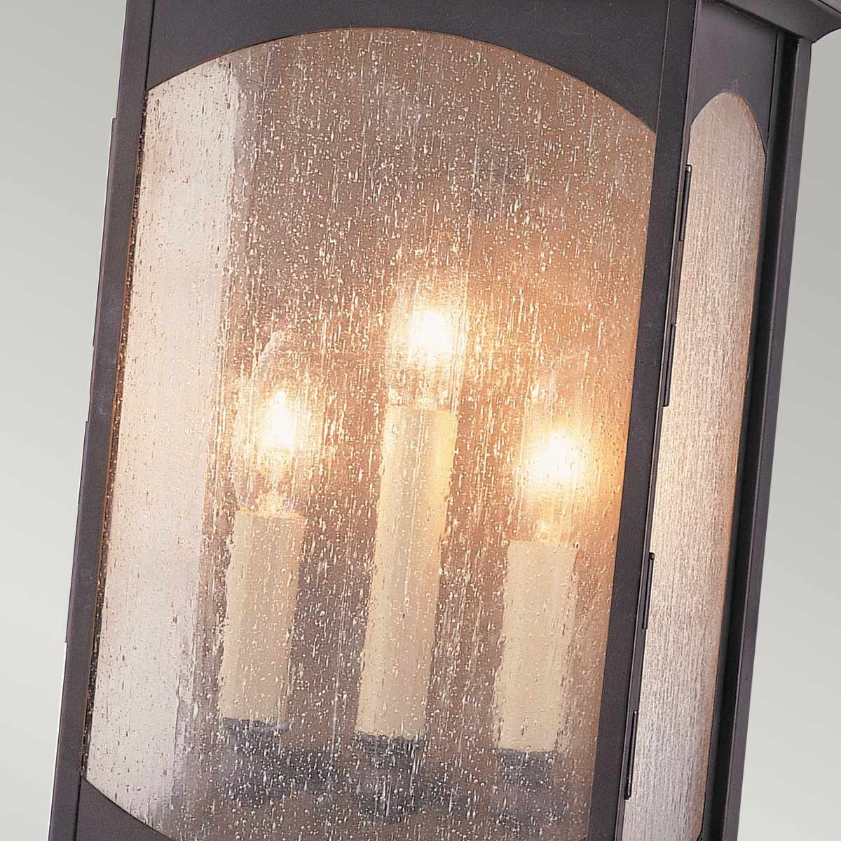 Quintiesse Market Square 3 Light Wall Light - Oil Rubbed Bronze