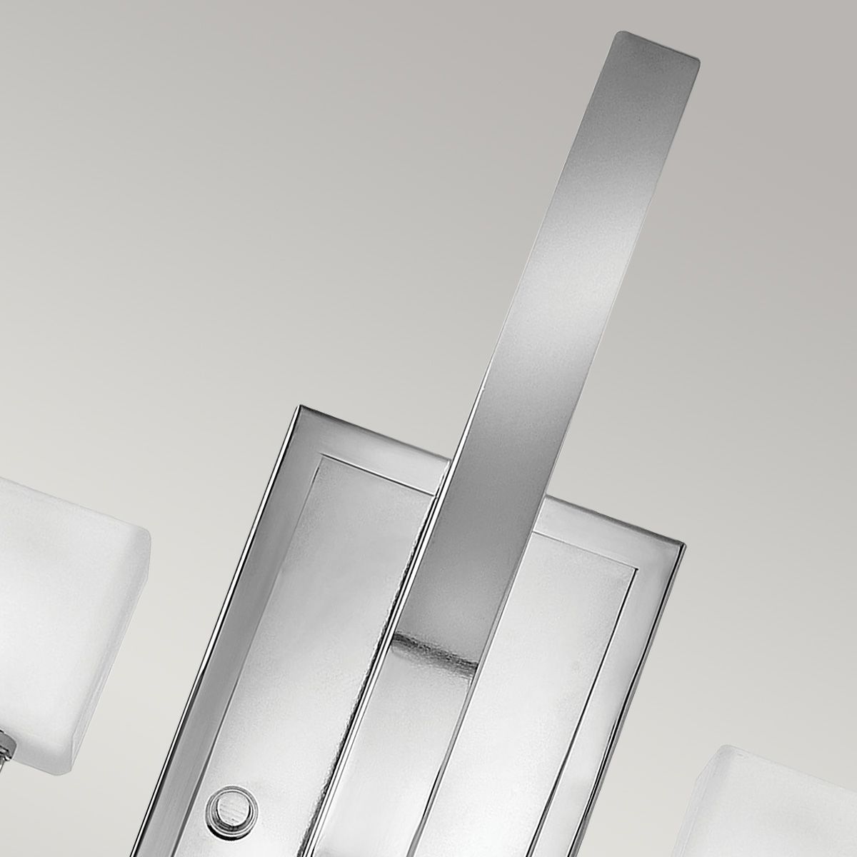 Quintiesse Mondo 2 Light Wall Light - Polished Chrome