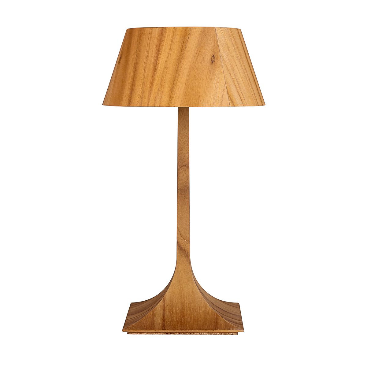 Quintiesse Nostalgia Table Lamp - Teak Veneer