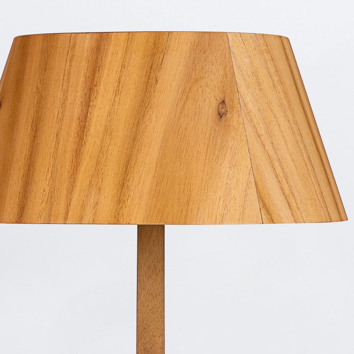 Quintiesse Nostalgia Table Lamp - Teak Veneer