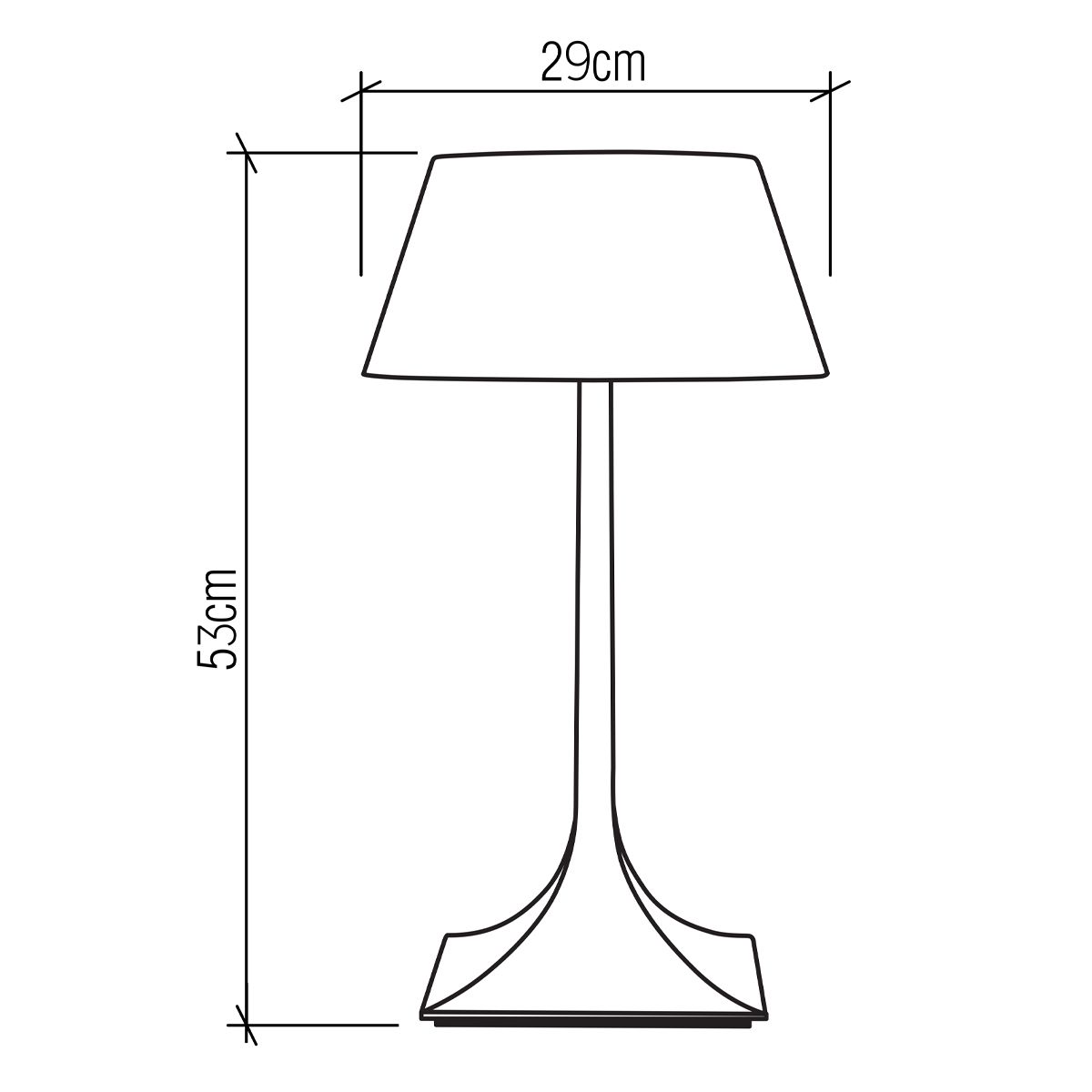 Quintiesse Nostalgia Table Lamp - Teak Veneer
