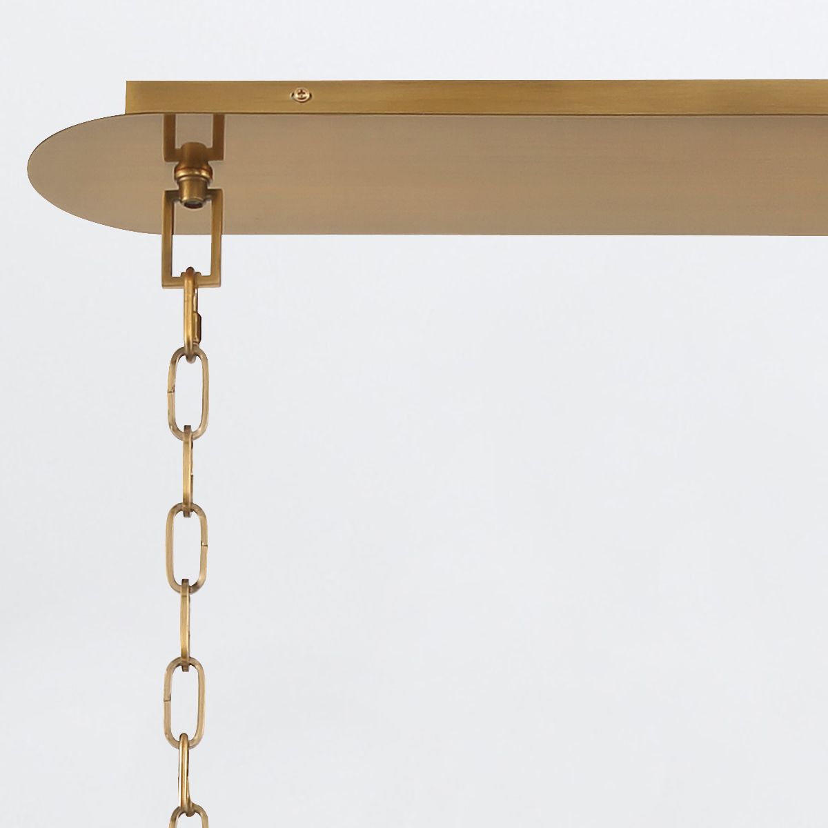 Quintiesse Nottingham 10 Light Linear Pendant - Antique Brass