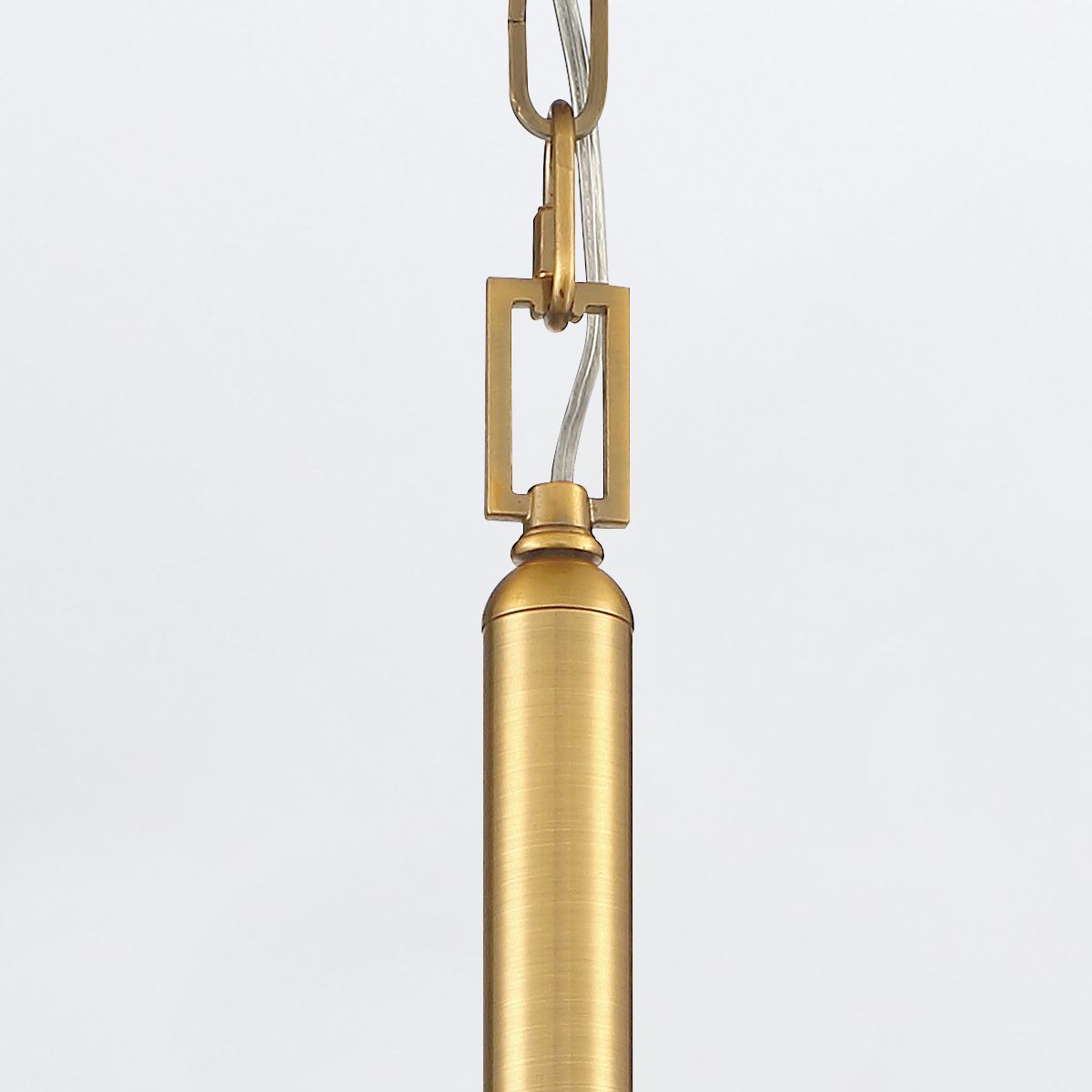 Quintiesse Nottingham 3 Light Pendant - Antique Brass