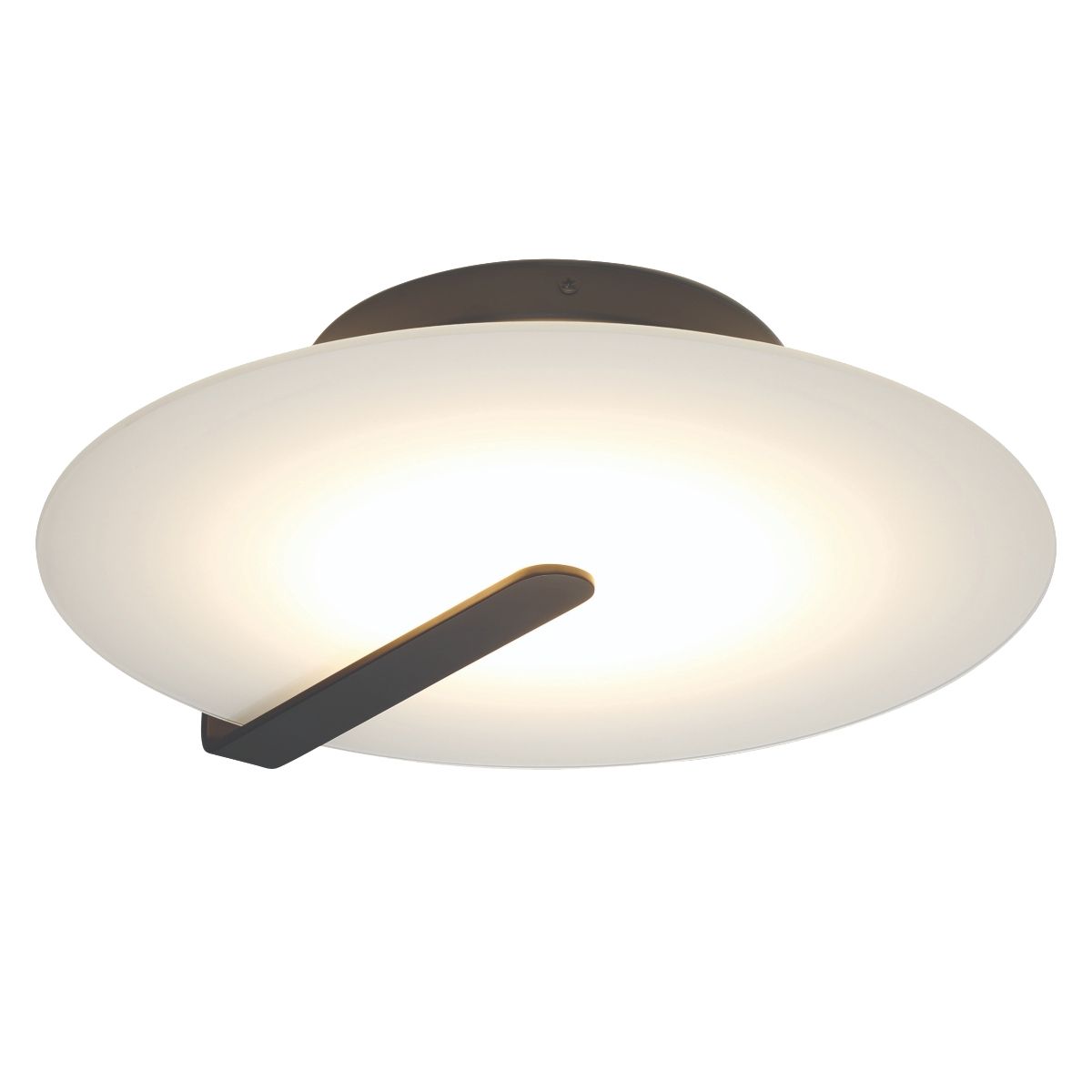 Quintiesse Nuvola Medium Ceiling / Wall Light - Matte Black