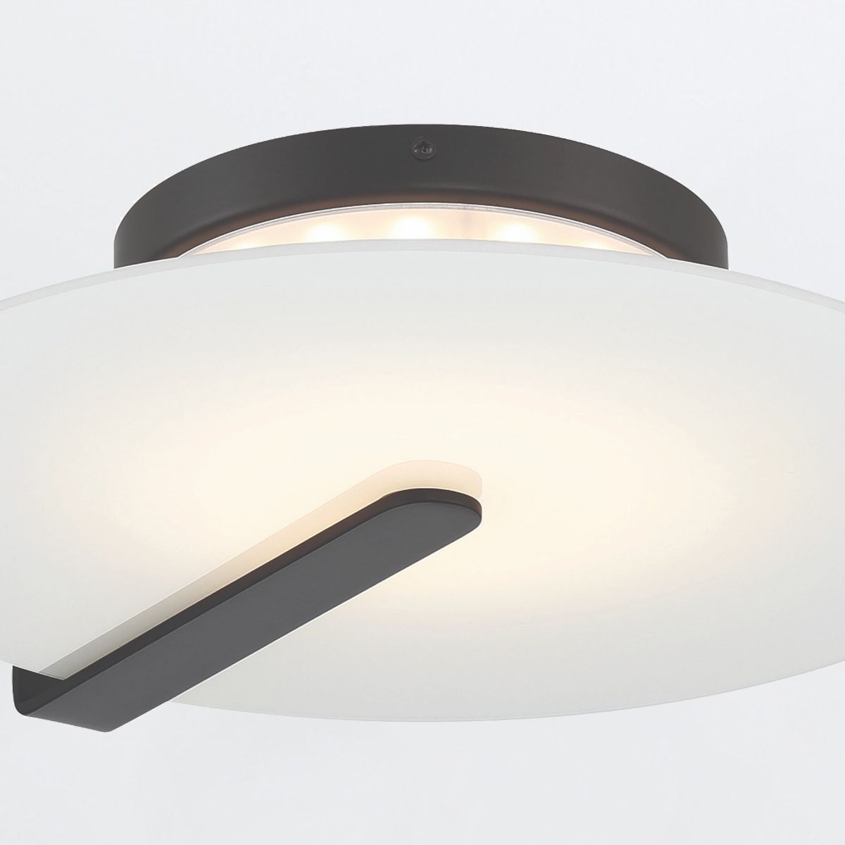 Quintiesse Nuvola Medium Ceiling / Wall Light - Matte Black