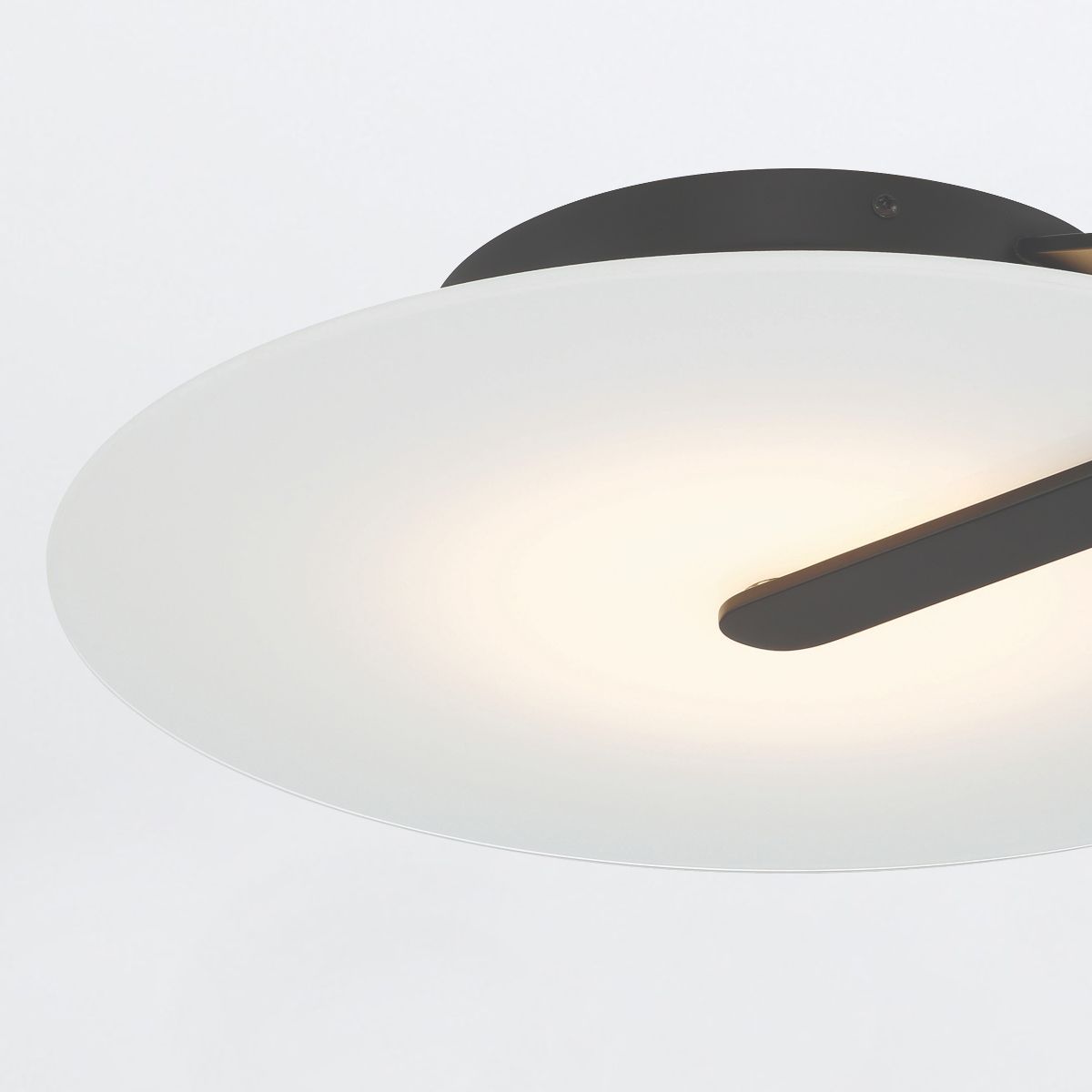 Quintiesse Nuvola Medium Ceiling / Wall Light - Matte Black